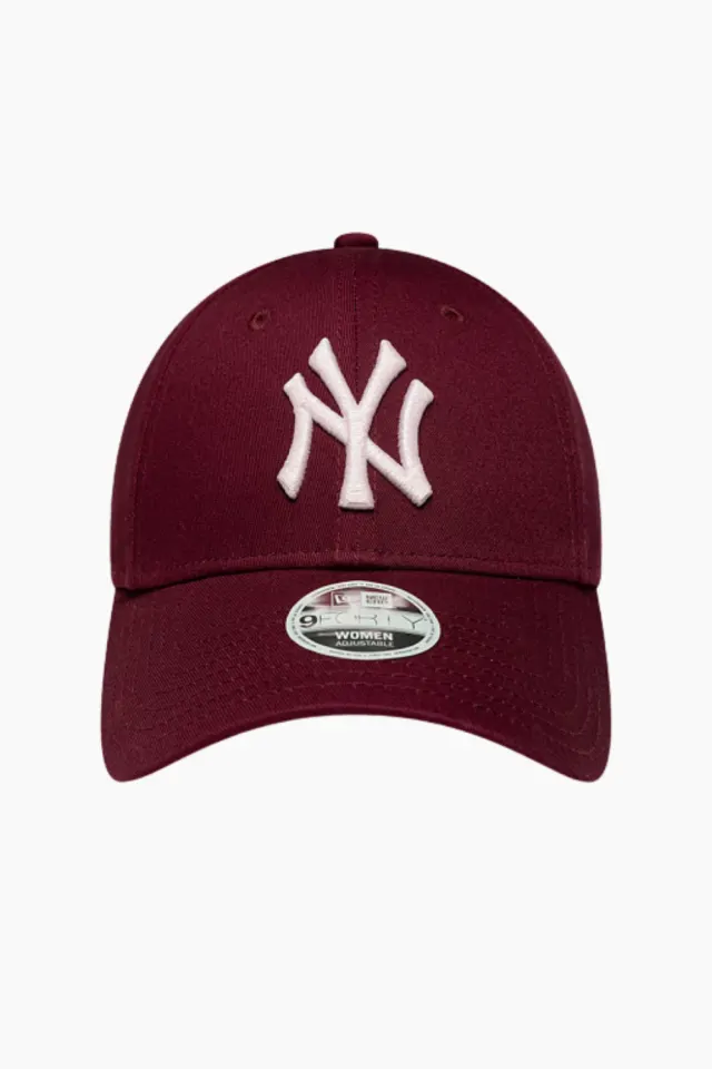 New Era Female Metallic Logo 9Forty – bordeaux — produktfoto