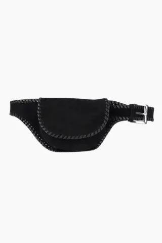 Silfen Studio Eliza Braided Belt – sort — produktfoto