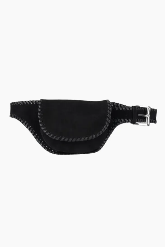 Silfen Studio Eliza Braided Belt – sort — produktfoto