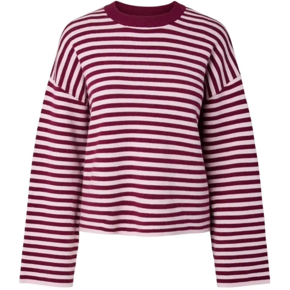 Pieces strik Pcjassy – Raspberry Radiance ROSEATE SPOONBILL — produktfoto