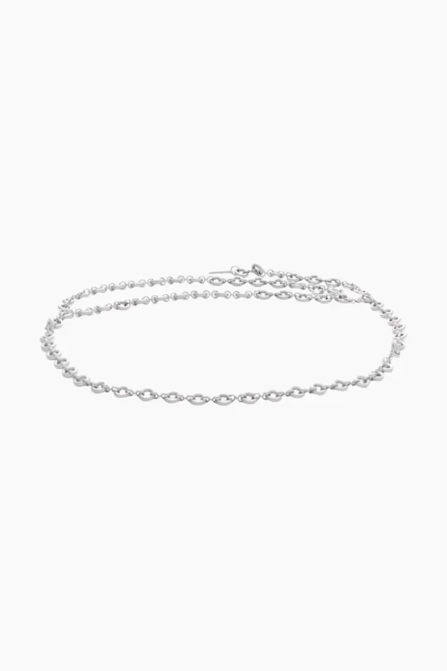 Gestuz GZrincka Chain Belt – Stainless Steel — produktfoto