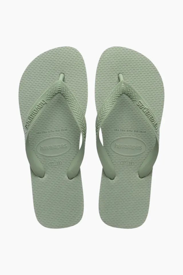 HAVAIANAS Top Senses Flip Flops – Smoke Green — produktfoto