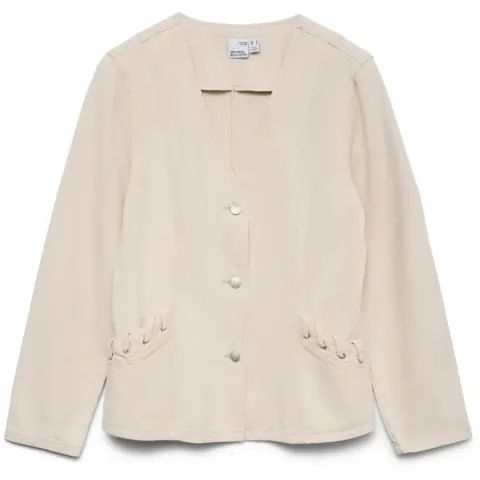 Vero Moda jakke Vmleva – Ecru — produktfoto