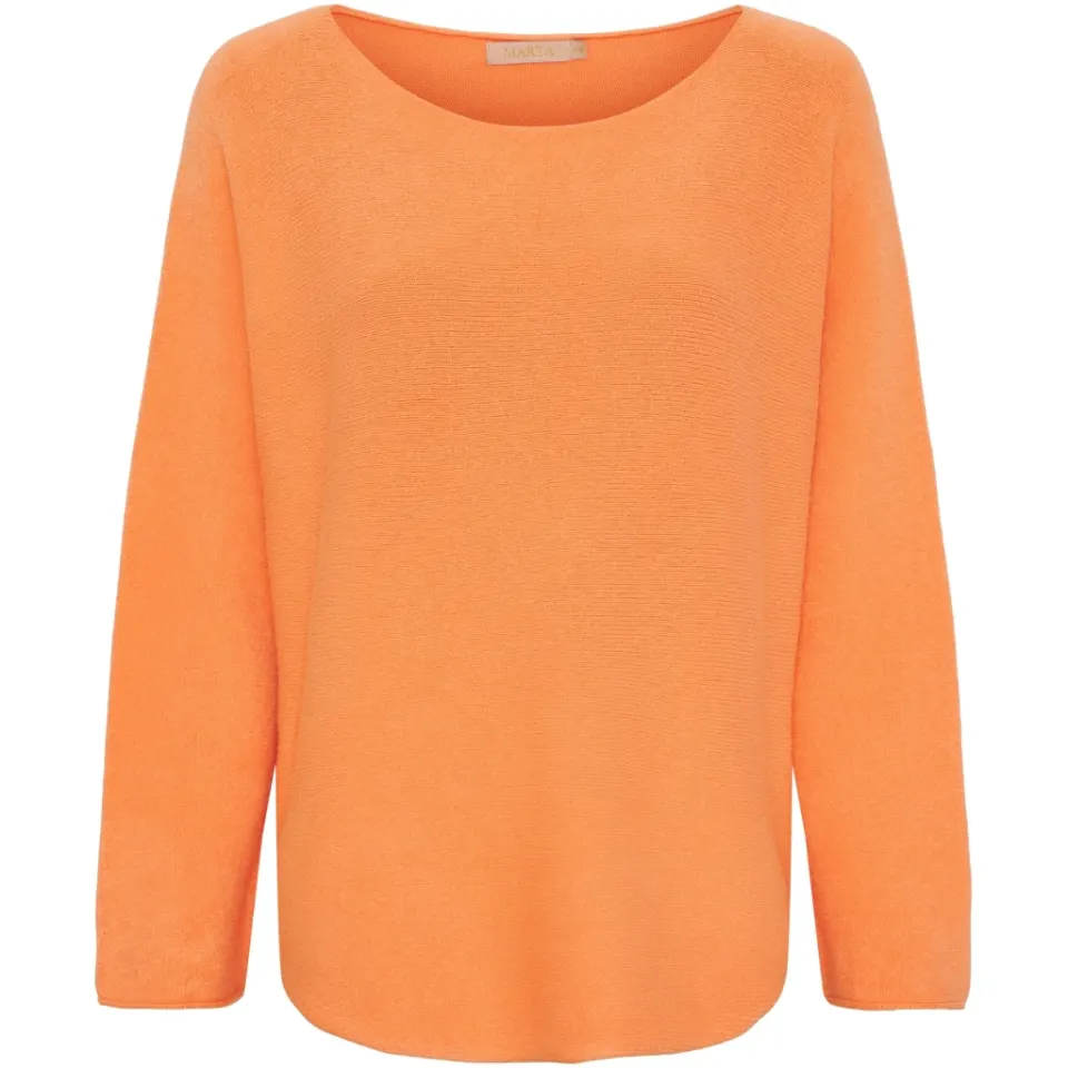 Marta du Château strik MDCDagmar 5001 – Orange Fluo — produktfoto
