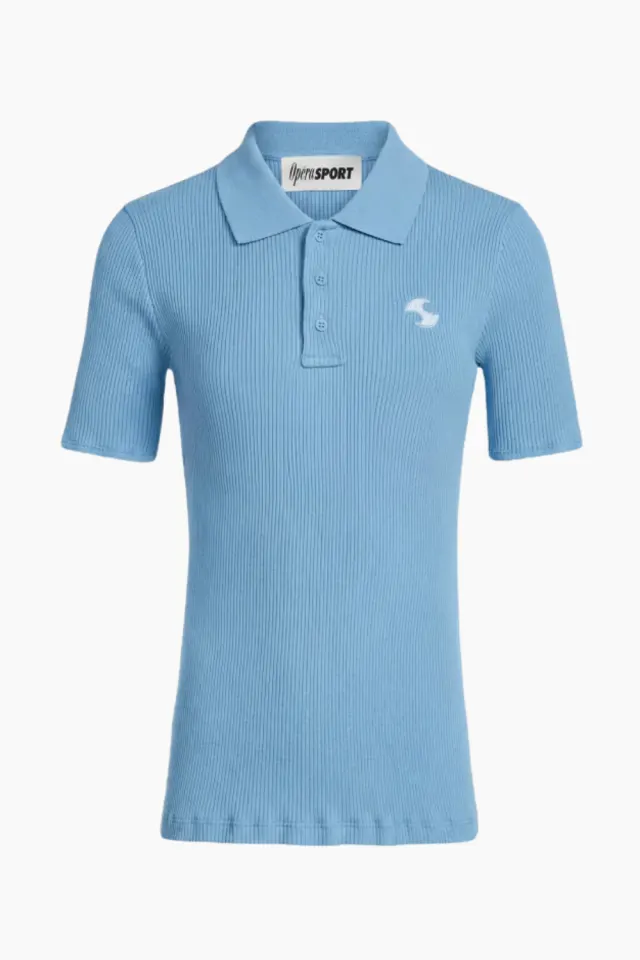 OpéraSPORT Elia Seamless Polo – blå — produktfoto