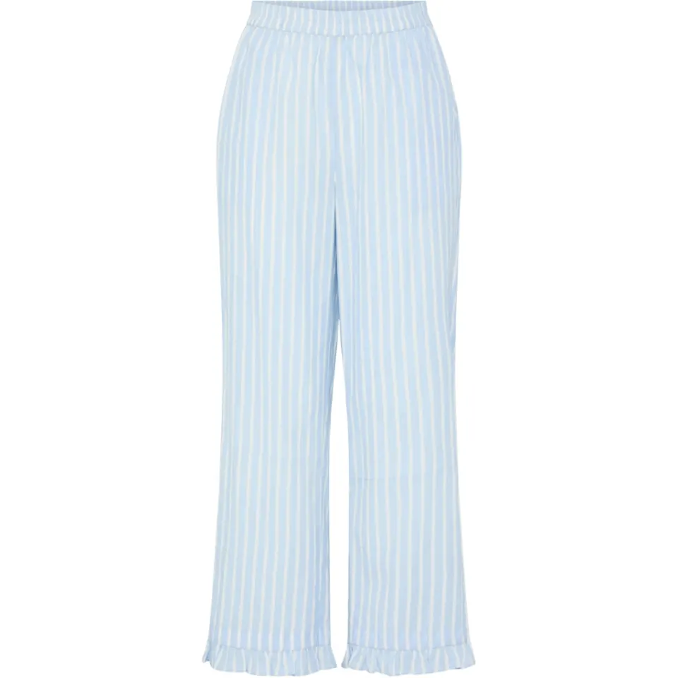 Pieces bukser Pclilia – Nantucket Breeze White — produktfoto