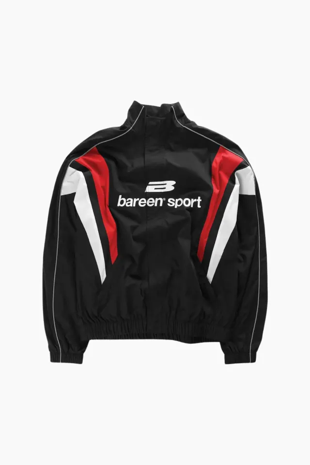 bareen Track Jacket 2.0 – Black/Red/White — produktfoto