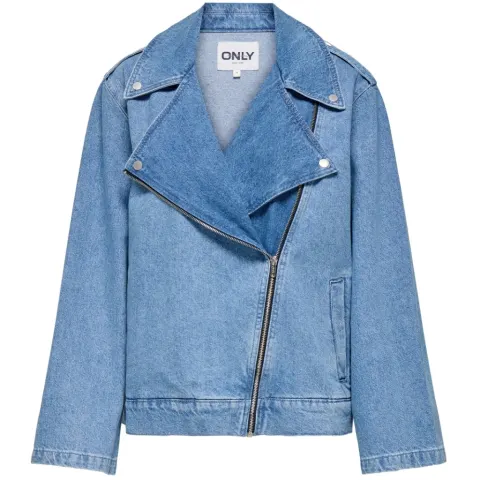 ONLY jakke Onljohanna – Light Blue Denim — produktfoto