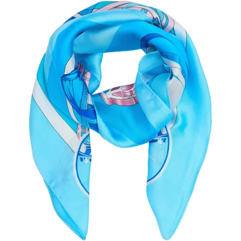 Marta du Château tørklæde MdcJuline FA1-Scarf – Blue176 — produktfoto