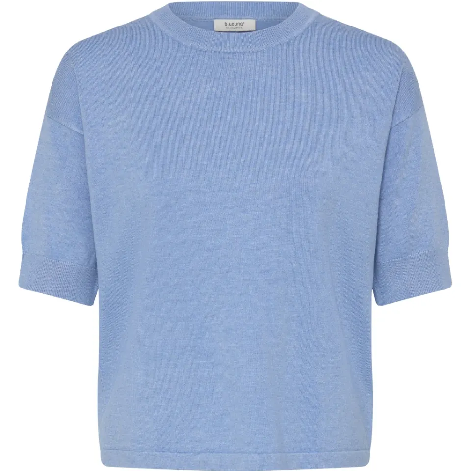 b.young t-shirt Bymmorla – Della Robbia Blue Melange — produktfoto
