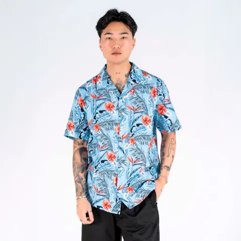 Marcus MApablo ss shirt – Frozen Fjord — produktfoto