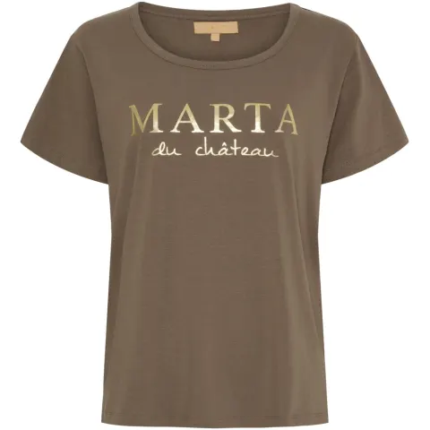 Marta du Château T-shirt MT002 – Fossil Fango — produktfoto