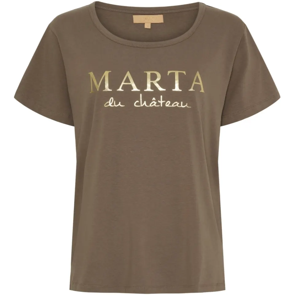 Marta du Château T-shirt MT002 – Fossil Fango — produktfoto