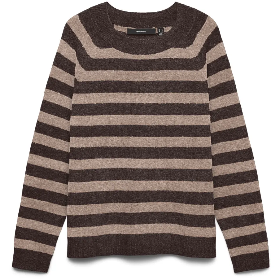 Vero Moda strik Vmdoffy – Chocolate Torte W. COCOA BROWN — produktfoto