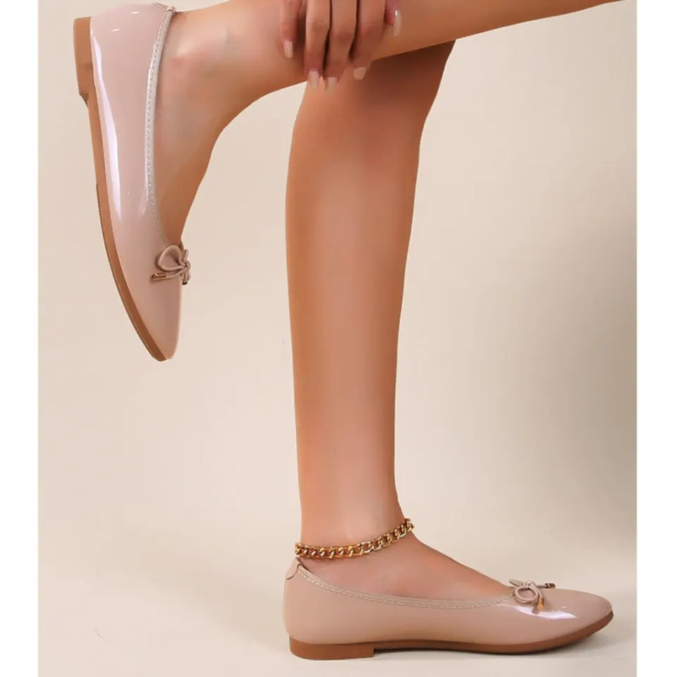 Holly ballerina sko DM1790-15 – beige — produktfoto