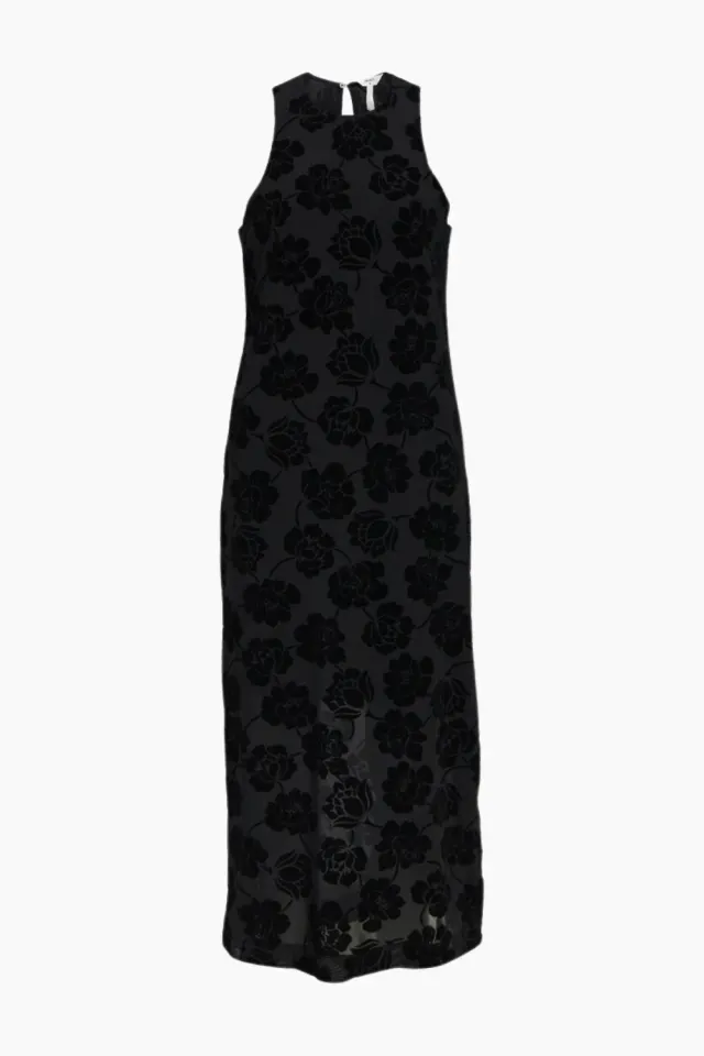 .Object Objalma S/L Slim Dress - Black – Object — produktfoto