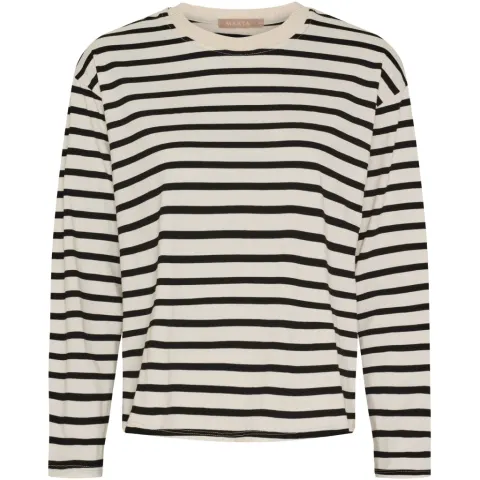 Marta du Château langærmet t-shirt MdcKara 58709 – sort — produktfoto