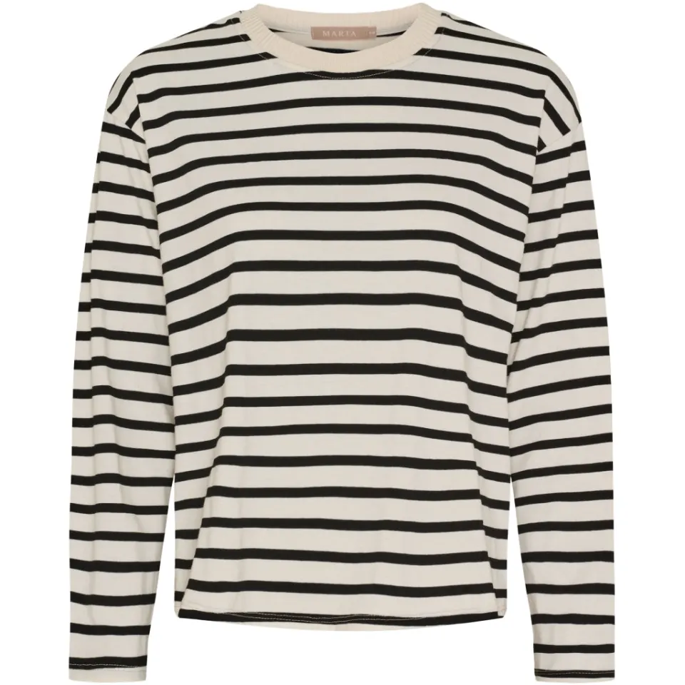 Marta du Château langærmet t-shirt MdcKara 58709 – sort — produktfoto