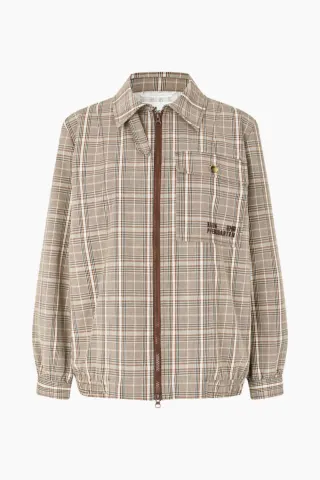 Baum und Pferdgarten Beline Jacket – Brown Mini Check — produktfoto