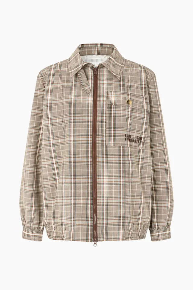 Baum und Pferdgarten Beline Jacket – Brown Mini Check — produktfoto