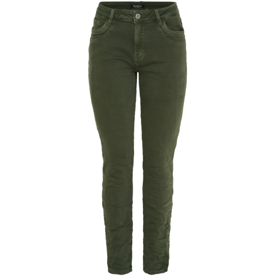 Marta du Château jeans MdcNora MDC229-8711 – Military — produktfoto