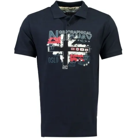 Geographical Norway polo Ketchup – marineblå — produktfoto
