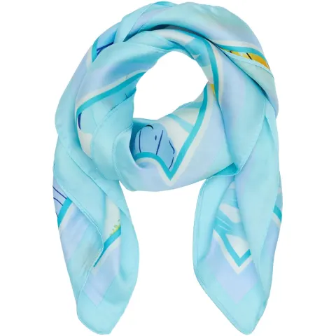 Marta du Château tørklæde MdcJuline FA1-Scarf – Blue24 — produktfoto