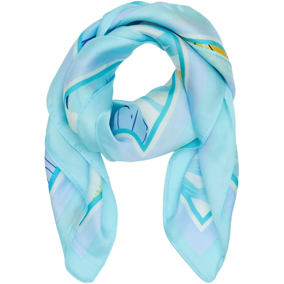 Marta du Château tørklæde MdcJuline FA1-Scarf – Blue24 — produktfoto