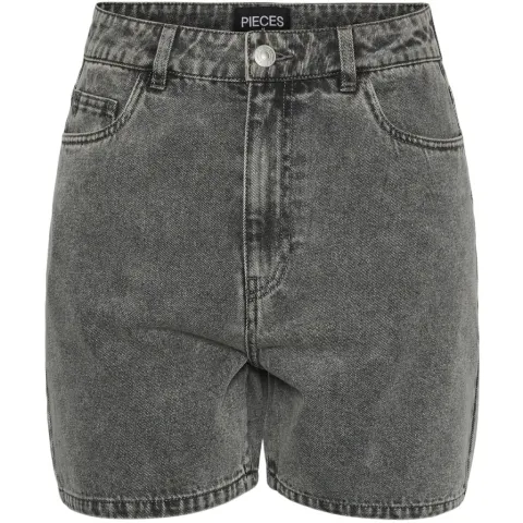 Pieces shorts Pcabbi – Light Grey Denim — produktfoto