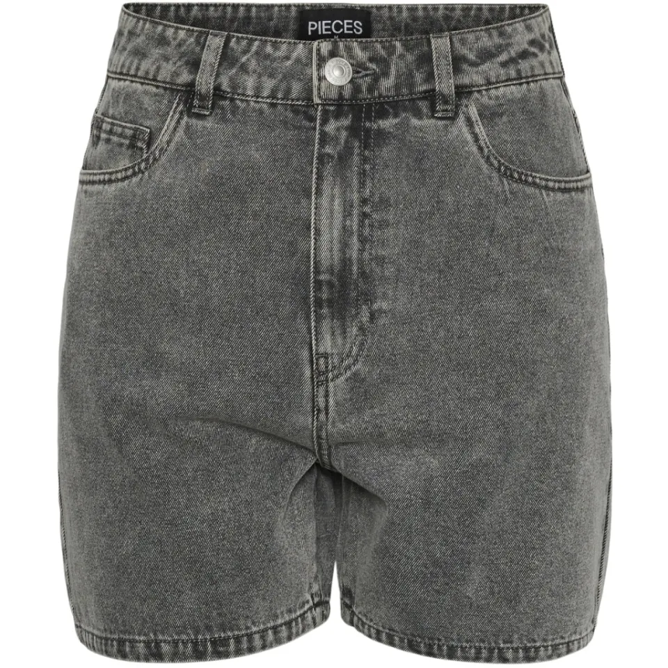 Pieces shorts Pcabbi – Light Grey Denim — produktfoto