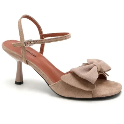 Karmen stiletter P-1493 – Khaki — produktfoto