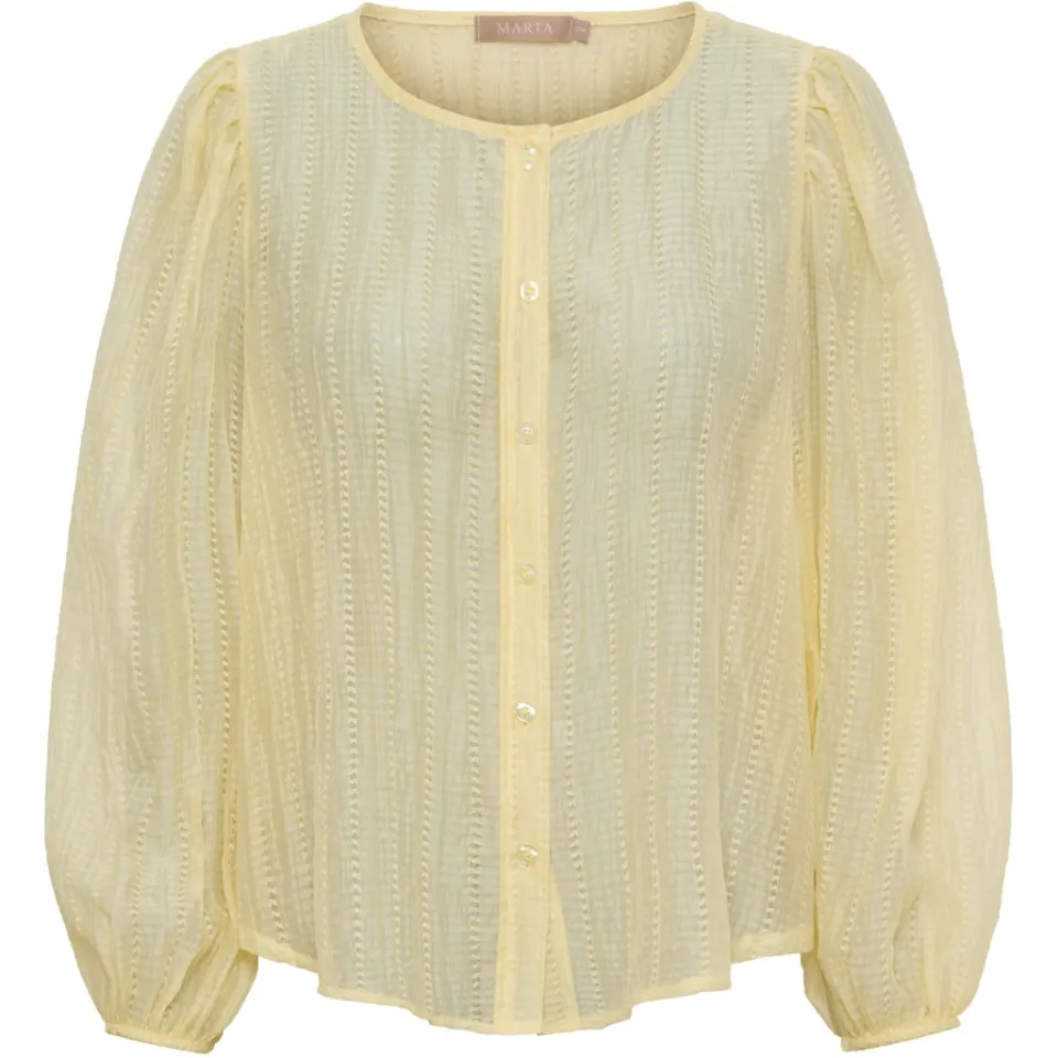 Marta du Château bluse MdcRoselle 58136PM – gul — produktfoto