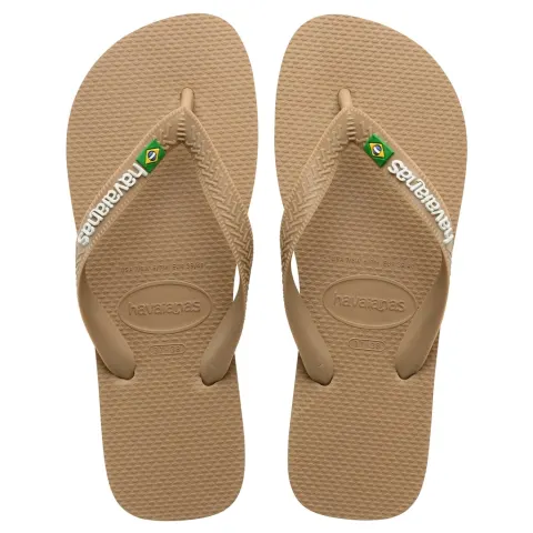 HAVAIANAS Slippers Unisex Brazil Logo 4110850 – Rose Gold3581 — produktfoto