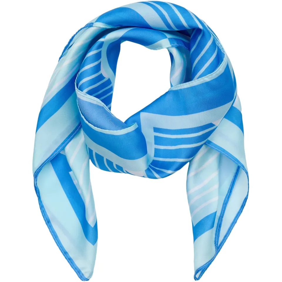 Marta du Château tørklæde MdcJuline FA1-Scarf – Blue181 — produktfoto