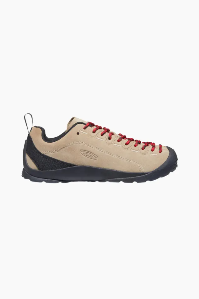 KEEN KE Jasper Suede Sneakers – Silver Mink — produktfoto