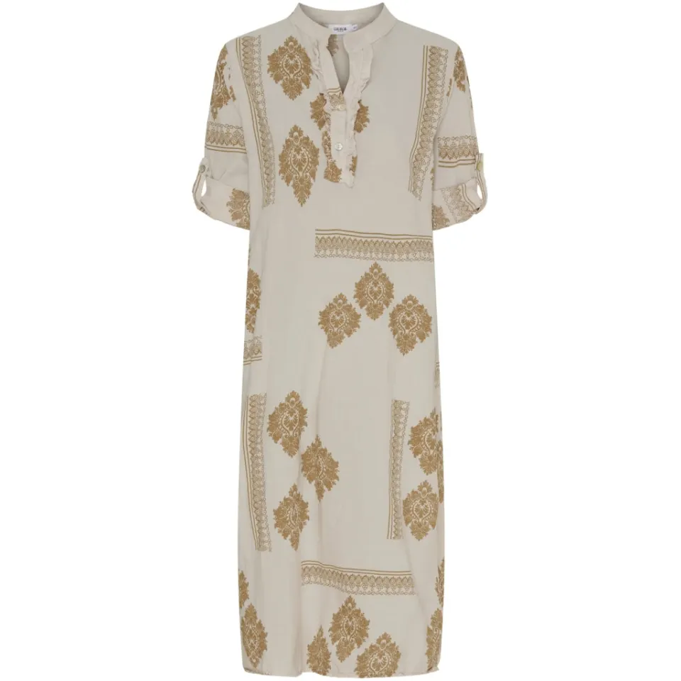 LULULIA Kjole LuEva 94198 – Camel/Beige — produktfoto