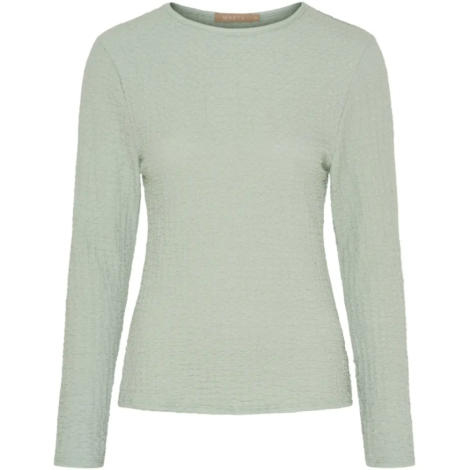 Marta du Château langærmet t-shirt MdcVionne 38915M Robyn – Mint370 — produktfoto