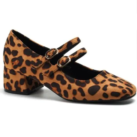 Denise sko 77-556 – leopard — produktfoto