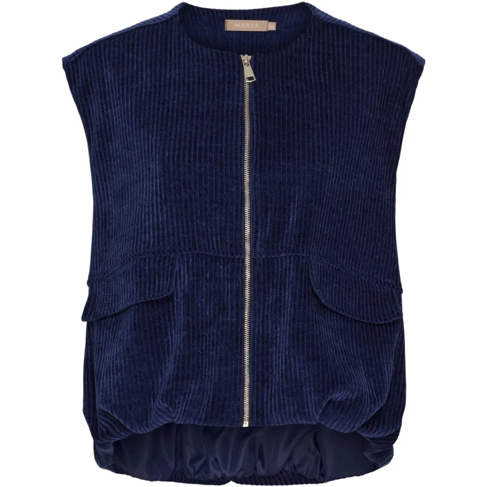 Marta du Château vest MdcFreya 55009 – BlueNavy1 — produktfoto