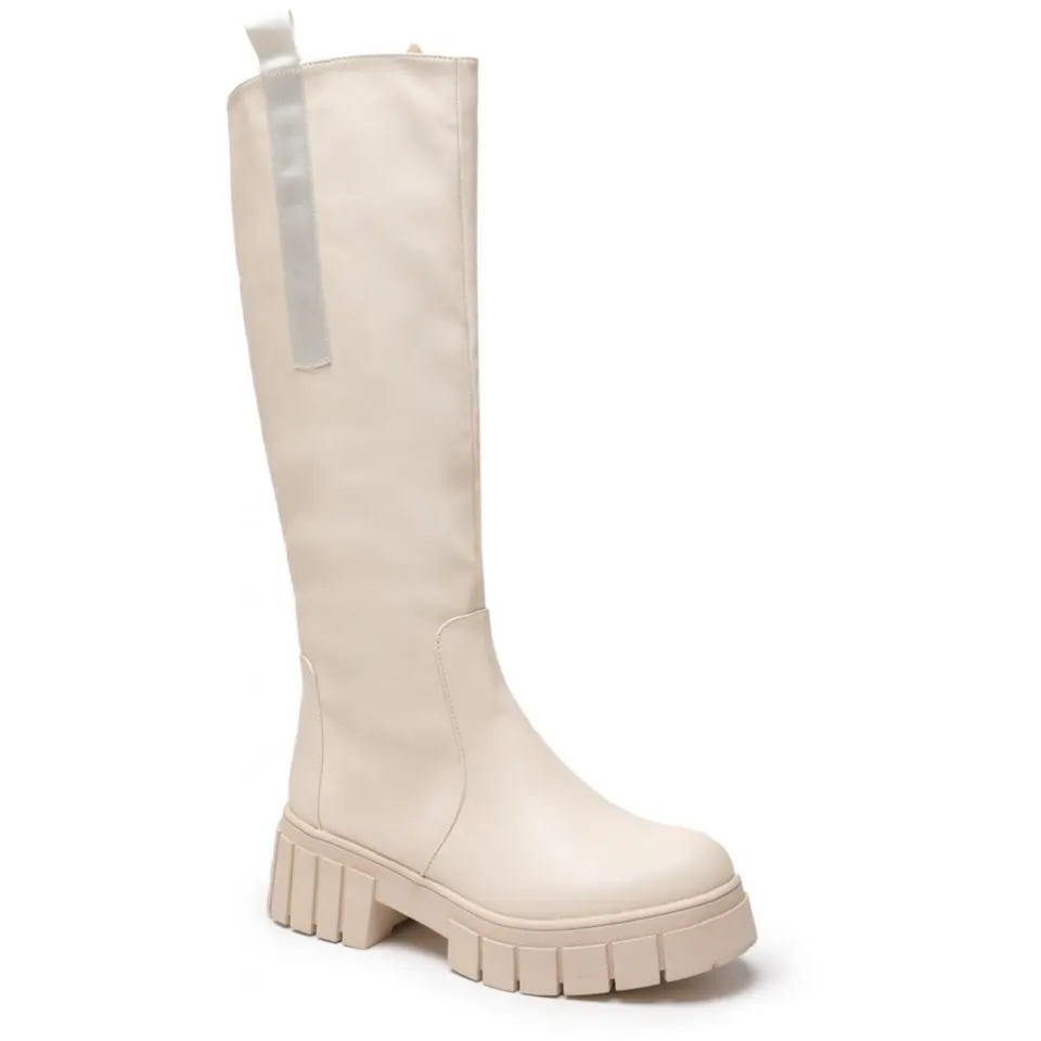 Thea støvle 9039 – beige — produktfoto
