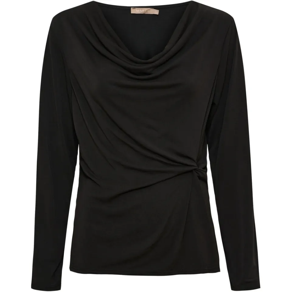 Marta du Château Bluse MdcSoletta 7988 – sort — produktfoto