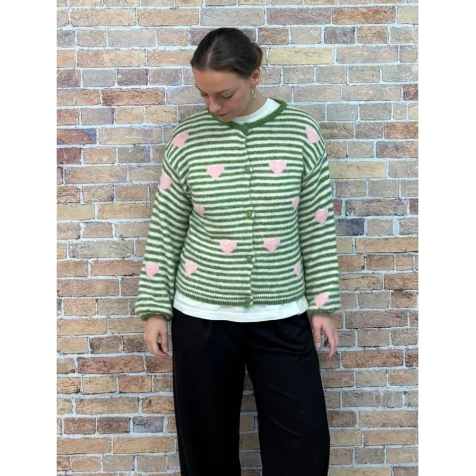 LULULIA Strik LuLiliana 65088LU – Acido/Beige/Rosa — produktfoto