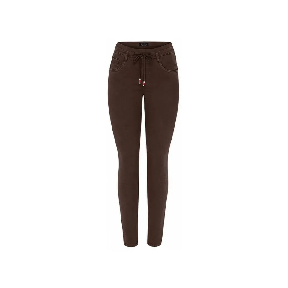 Marta du Château Jeans MdcEmma Mdc122-2302 – brun — produktfoto