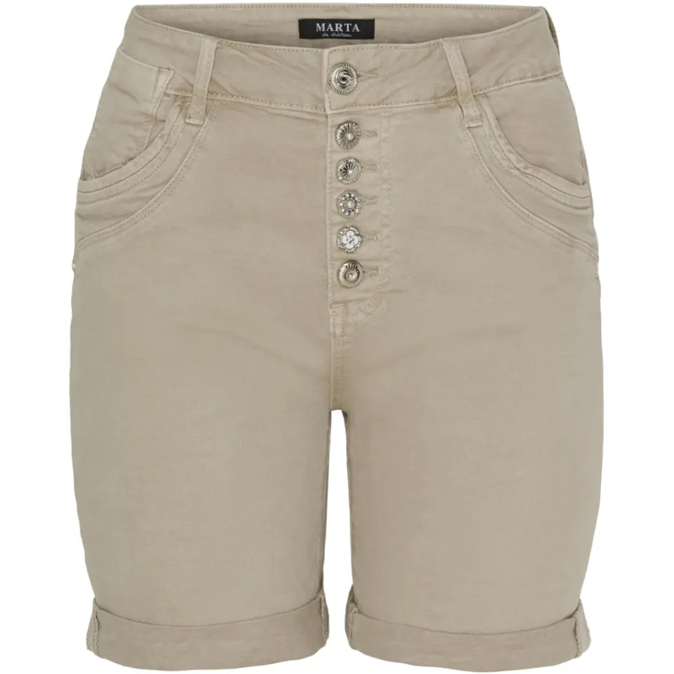 Marta du Château shorts MdcSierra – beige — produktfoto