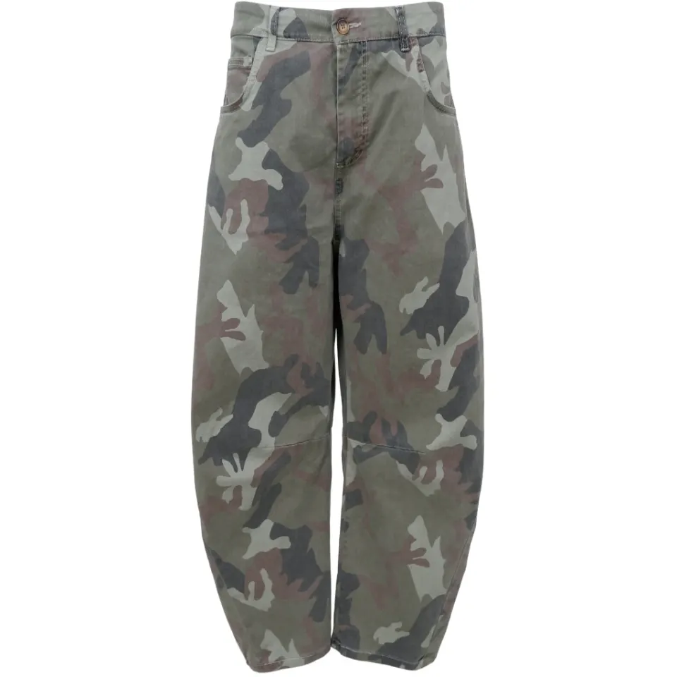 Black Colour bukser Bcaila – Army Camouflage — produktfoto