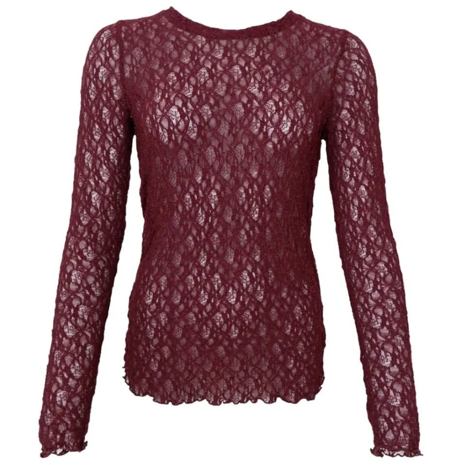 Black Colour bluse Bccecily – Plum — produktfoto