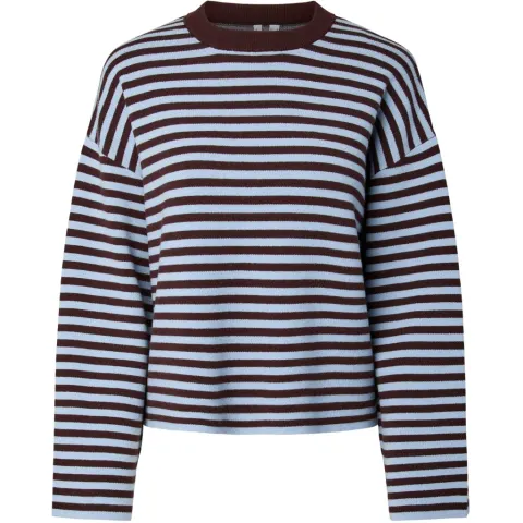 Pieces strik Pcjassy – Hot Fudge CASHMERE BLUE — produktfoto
