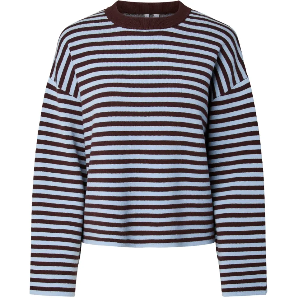 Pieces strik Pcjassy – Hot Fudge CASHMERE BLUE — produktfoto