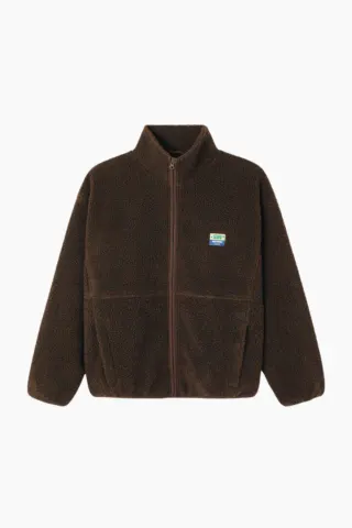 American Vintage Women's Jacket Hoktown – Chesnut Tree Melange — produktfoto