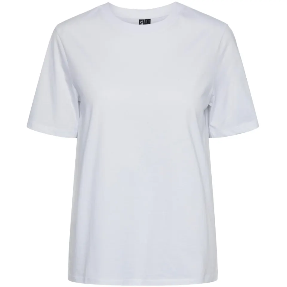 Pieces t-shirt Pcria – Bright White — produktfoto